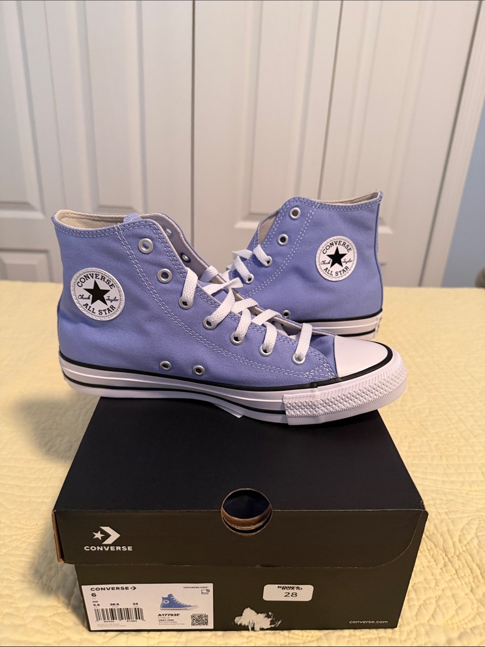 Converse High Top Sneakers - Light Periwinkle